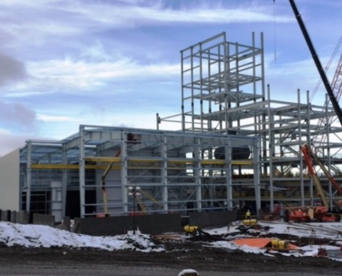 construction_st_james FORT ST. JAMES GREEN ENERGY PROJECT prefab steel buildings bc steel buildings bc prefabricated metal buildings canada