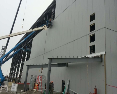 Seaspan Van1 prefab steel buildings bc steel buildings bc prefabricated metal buildings canada
