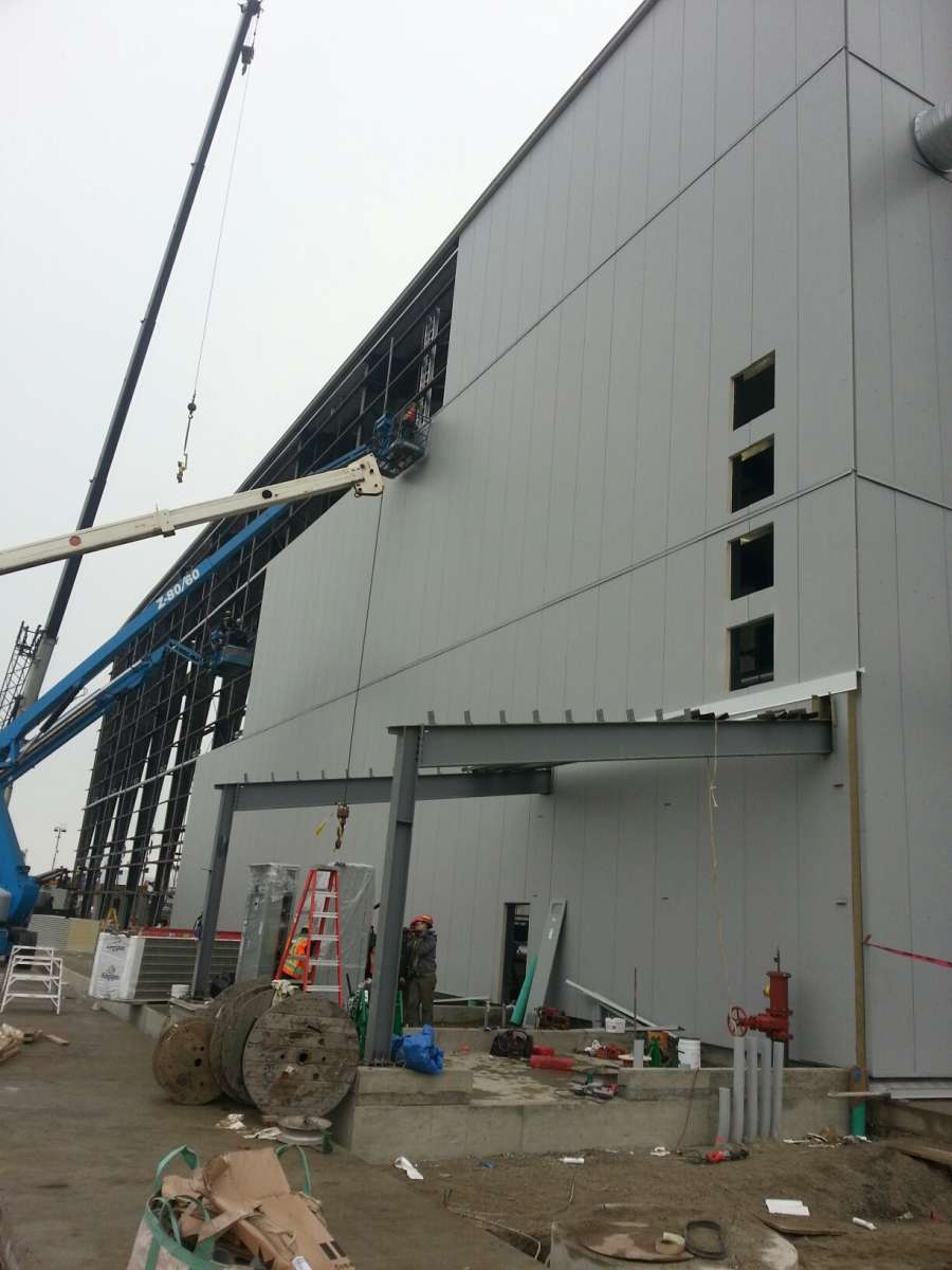 Seaspan Van1 prefab steel buildings bc steel buildings bc prefabricated metal buildings canada