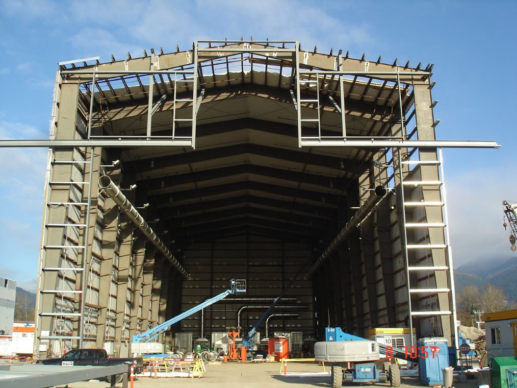 Seaspan Van2 prefab steel buildings bc steel buildings bc prefabricated metal buildings canada