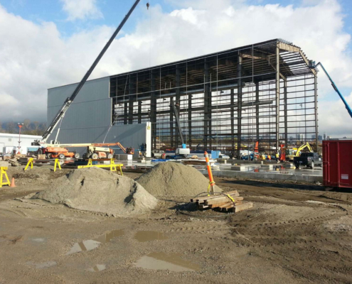 Seaspan Van3 seaspan vancouver shipyards prefab steel buildings bc steel buildings bc prefabricated metal buildings canada