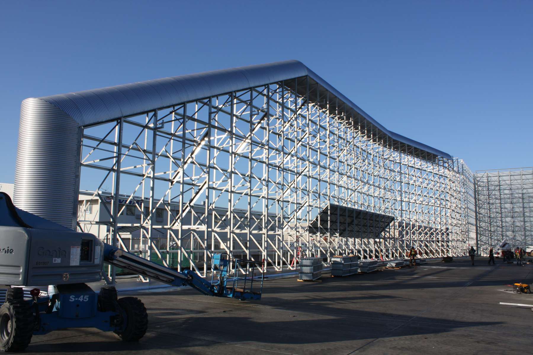 yvr ground run-up enclosure prefab steel buildings bc steel buildings bc prefabricated metal buildings canada