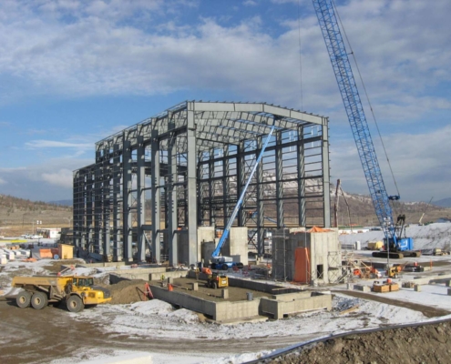 NewAfton1 new gold new aften mine prefab steel buildings bc steel buildings bc prefabricated metal buildings canada