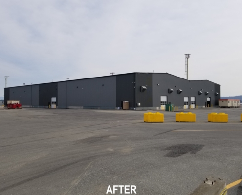 Port_of_Nanaimo_Vehicle_Processing_Facility_After002 steel buildings bc prefabricated metal buildings canada Nanaimo